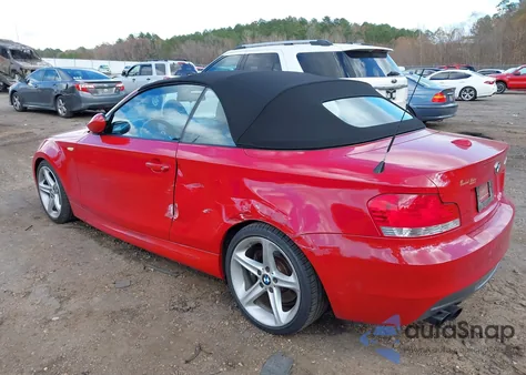 2008 BMW 135I z USA, uszkodzony, nr VIN WBAUN93548VF55448